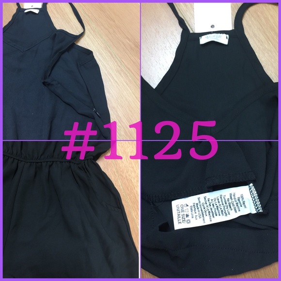 BM John Galt Black Joyce Romper 100% Rayon BNWT - Picture 4 of 4