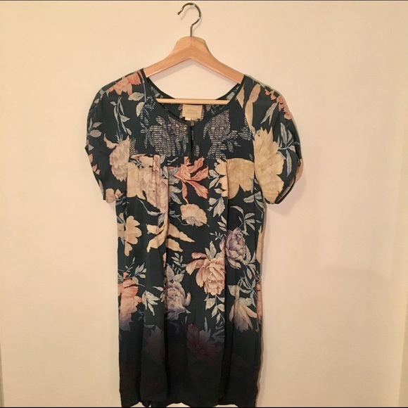 ANTHROPOLOGIE Floral Tunic