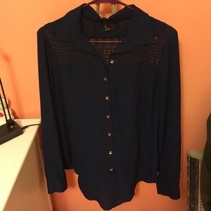 Long sleeve blouse