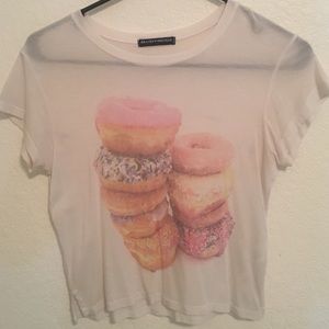Brandy Melville Donut Crop Top