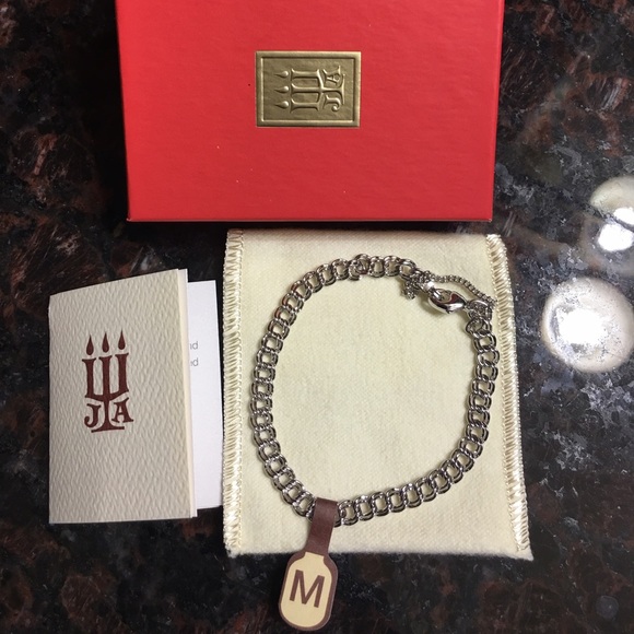 New James Avery Light Double Curb charm bracelet