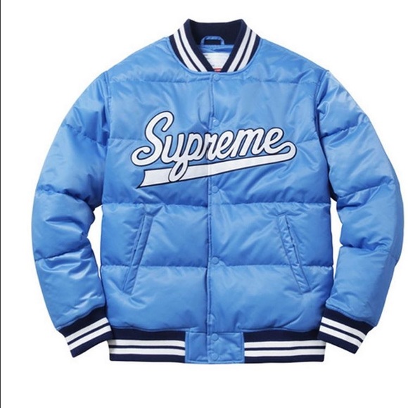Supreme Scripted Varsity Jacket