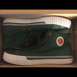 PF Flyers Center High Green & Red Color Size 12