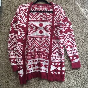 Tribal print Charlotte Russe cardigan