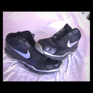 Nike Pro Trainer SC Silver & Black Size 12 Used