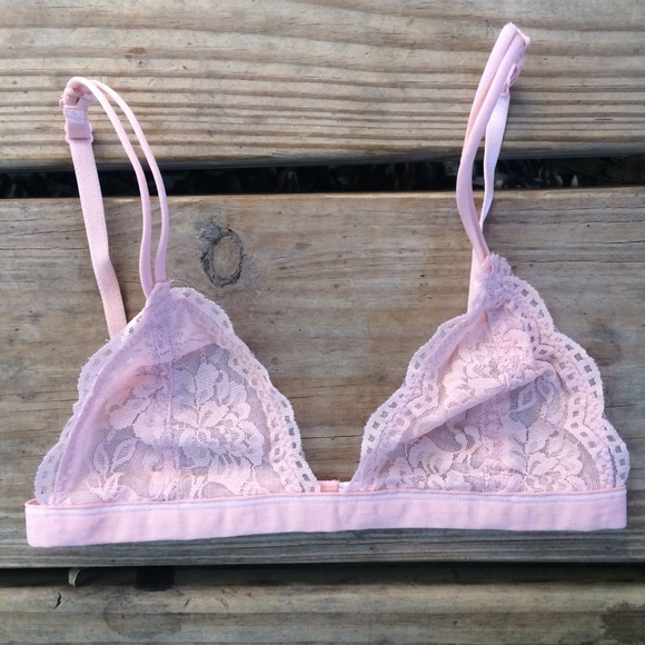 Lace Bralette - Blush
