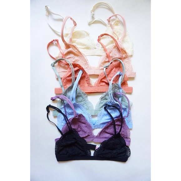 Lace Bralette - Black - Picture 2 of 2