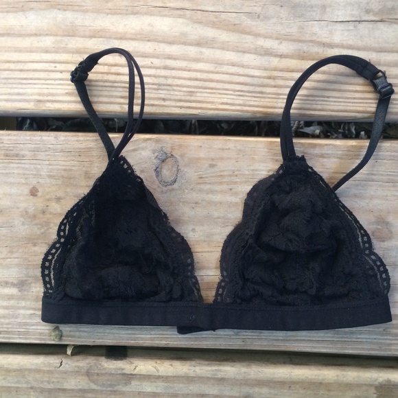 Other - Lace Bralette - Black