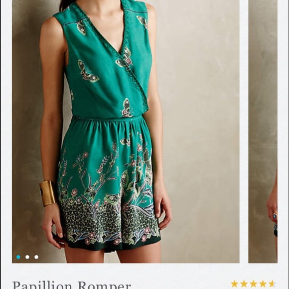 Anthropologie Pampillion romper