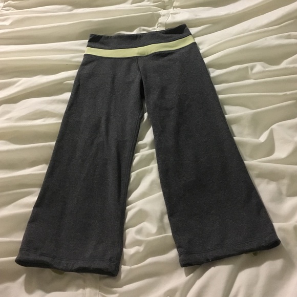 Lululemon flare crop pants