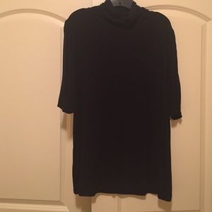 Lane Bryant Knit Short Sleeve Turtleneck