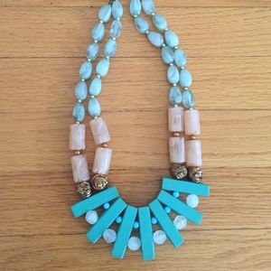 Anthropologie beaded statement necklace