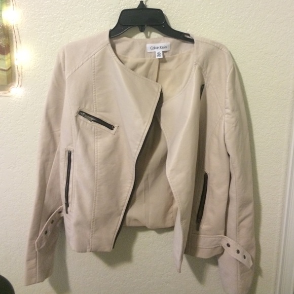 Calvin Klein leather jacket