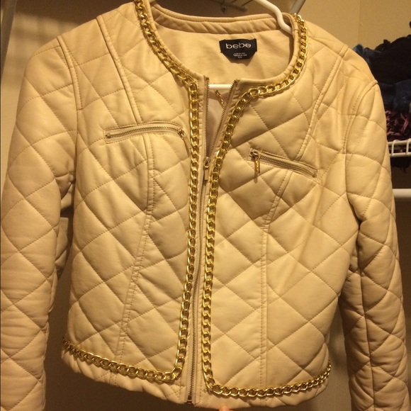 XS Bebe leather jacket