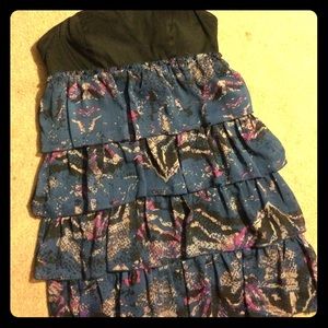 Guess strapless dress NWT