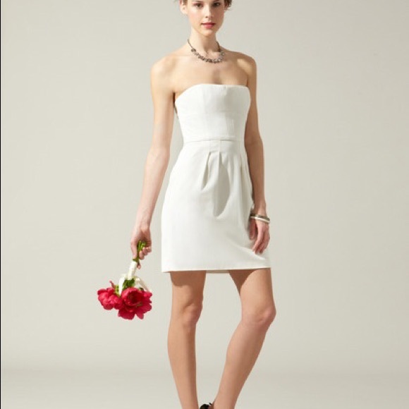 Bcbg Martina white dress, size 02