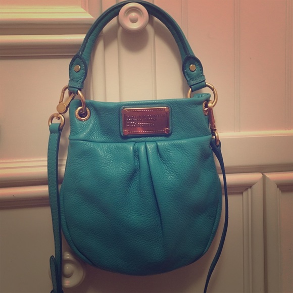 Marc Jacobs turquoise satchel