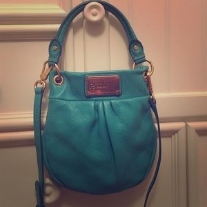 Marc Jacobs turquoise satchel