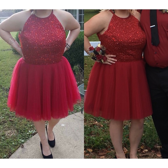 Dresses & Skirts - Homecoming dress w (optional) jewelry