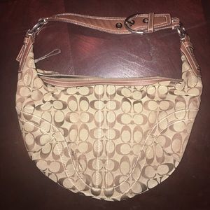 Brown Coach purse