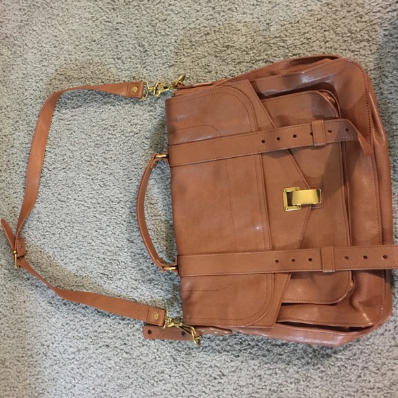 Proenza Schouler PS1 large saddle brown - Picture 1 of 4
