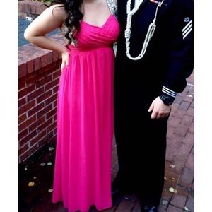 Hot Pink Gown
