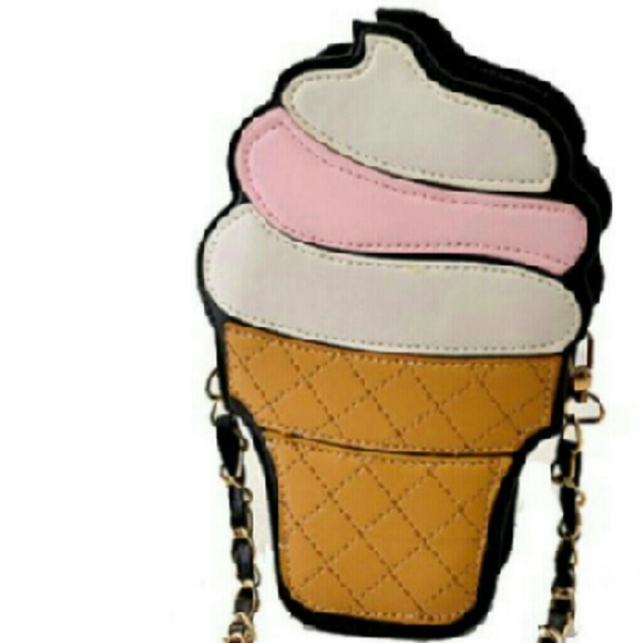 Ice cream cone purse