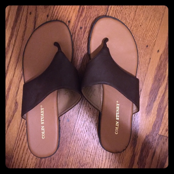 New colin stuart sandals size 7