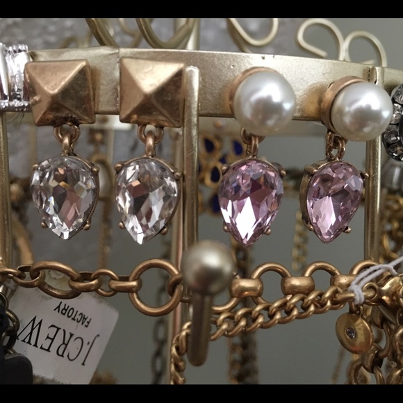 💎24 hr SALE💎J. Crew teardrop earrings bundle💕