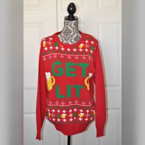 Spencer's novelty tacky Christmas sweater unisex