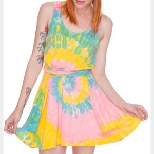 UNIF Tie dye Deadstock Dress