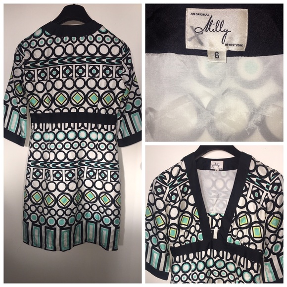 ✨Milly of New York Silk Dress✨ - Picture 3 of 4