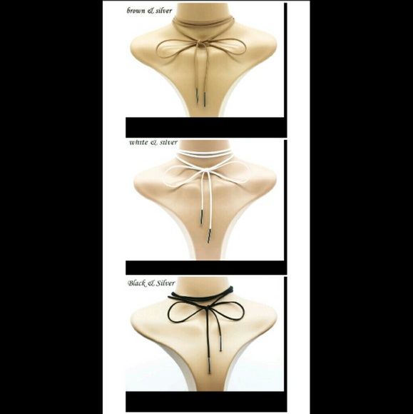 LAST ONES !  VELVET LONG CHOKER - Picture 4 of 4