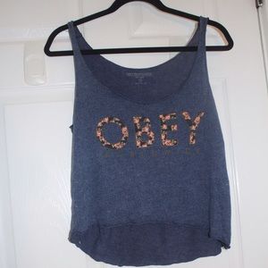 Obey Propaganda Crop Top