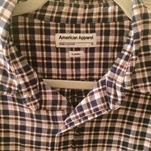 American Apparel | Men's Flannel Shirt | Medium