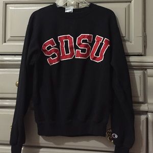 SDSU crew neck sweater