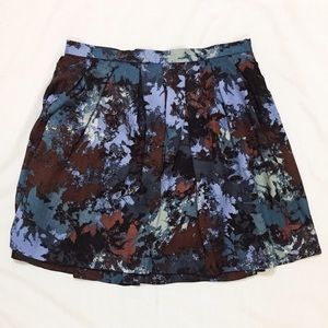 NWOT Jack by BB Dakota Blue Abstract Print Skirt