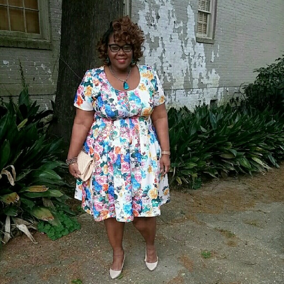 Floral Fit and Flare