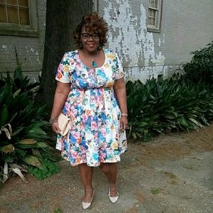 Floral Fit and Flare