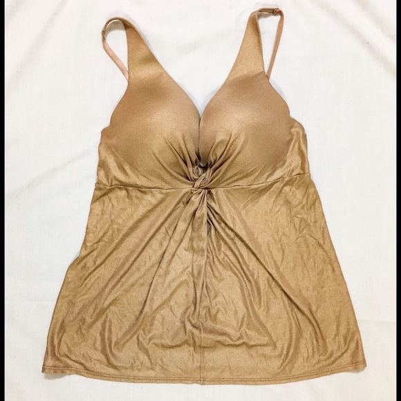 Gold Victoria's Secret Very Sexy Bra Top 36C