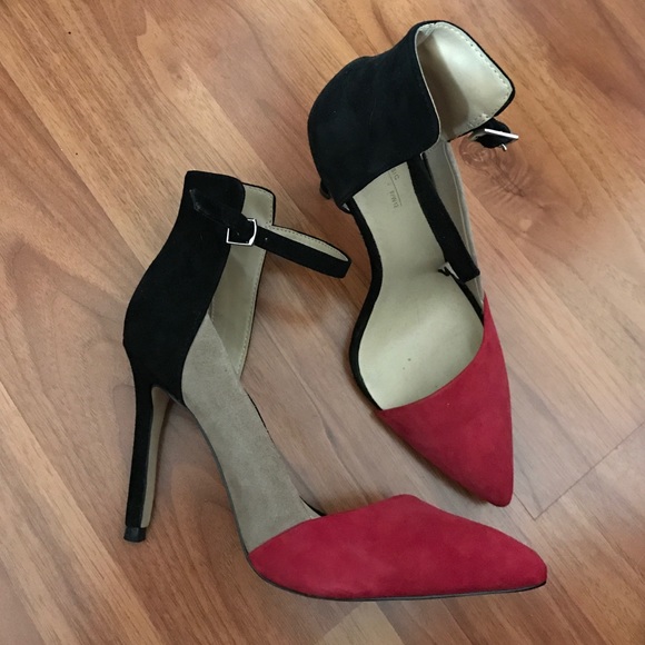 Ankle strap pumps