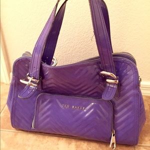 Ted Baker Kayler Purple Tote Handbag