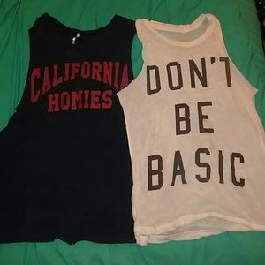 2 workout tanks