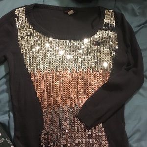 Sweater Dress 👗 with lots of shiny Bling