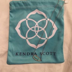 Kendra Scott blue stone necklace!