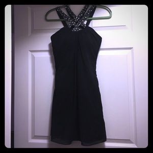 STUNNING black la femme dress