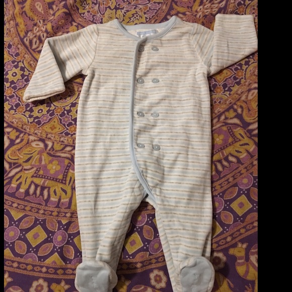 JANIE AND JACK LAYETTE 'FEETY PAJAMAS' 3-6 MONTHS - Picture 1 of 3