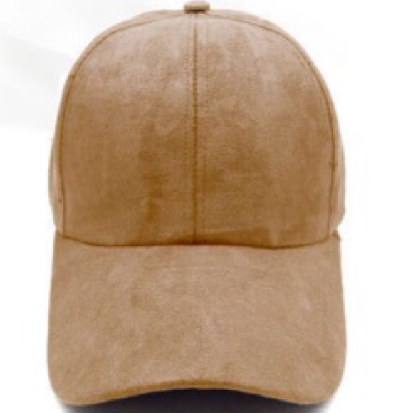 CHRISTMAS SALE! Suede Baseball Cap