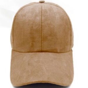 CHRISTMAS SALE! Suede Baseball Cap