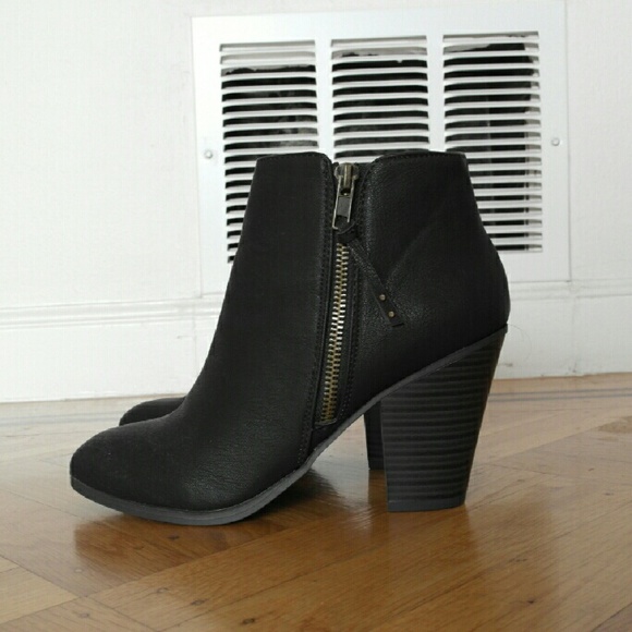 Charlotte Russe Black Booties